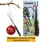 10-Count Large Ornament Hooks, 9.5" Jumbo Christmas Ornament Hooks, Outdoor Tree Decorating, Ornament Hangers, Ostreach